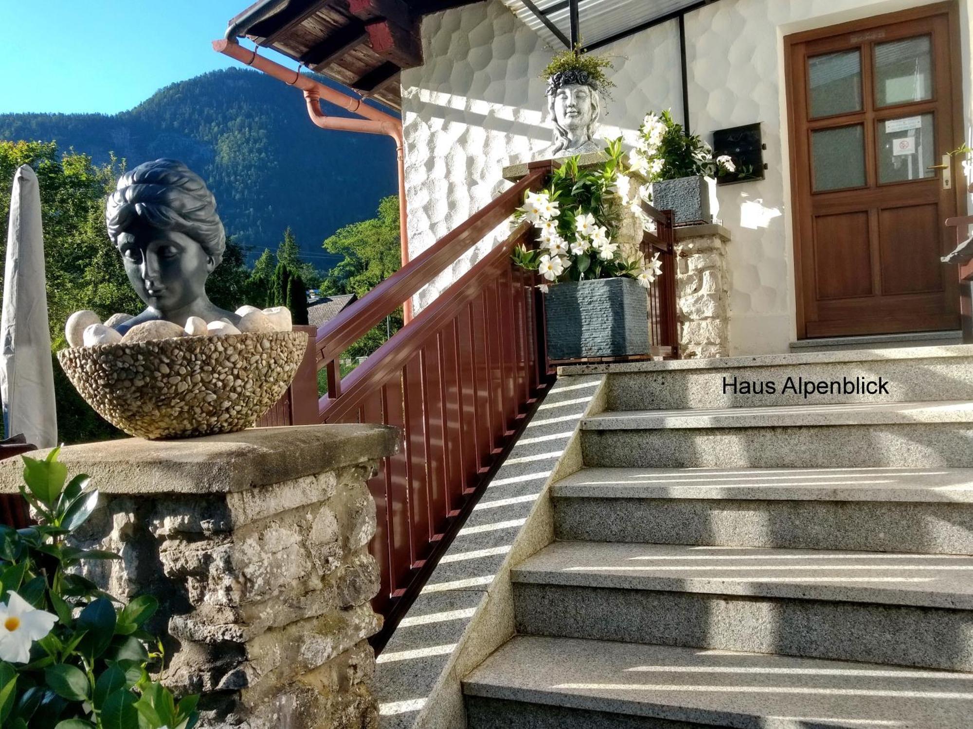 Апартаменты Haus Alpenblick Обертраун Экстерьер фото